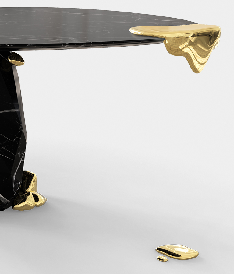 diamond nero marquina dining table