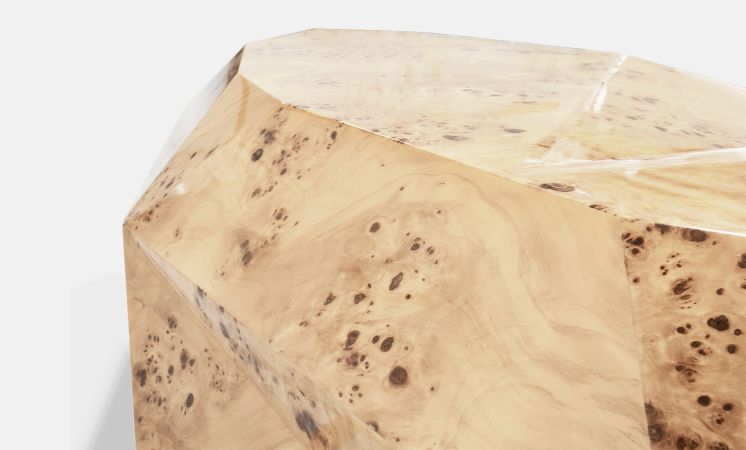 Diamond Poplar Center Table