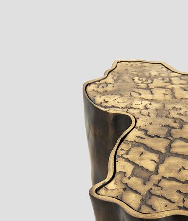 Eden Patina Modern Side Table