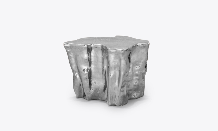 Eden Silver Side Table