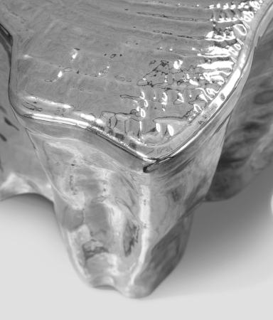 Eden Silver Side Table
