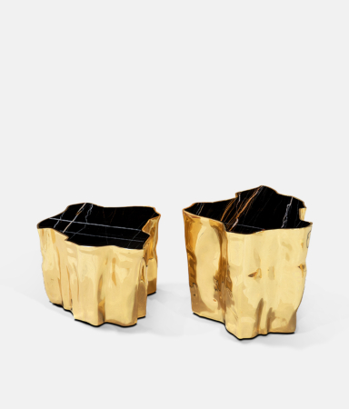 Eden Series Black Contemporary Center Table
