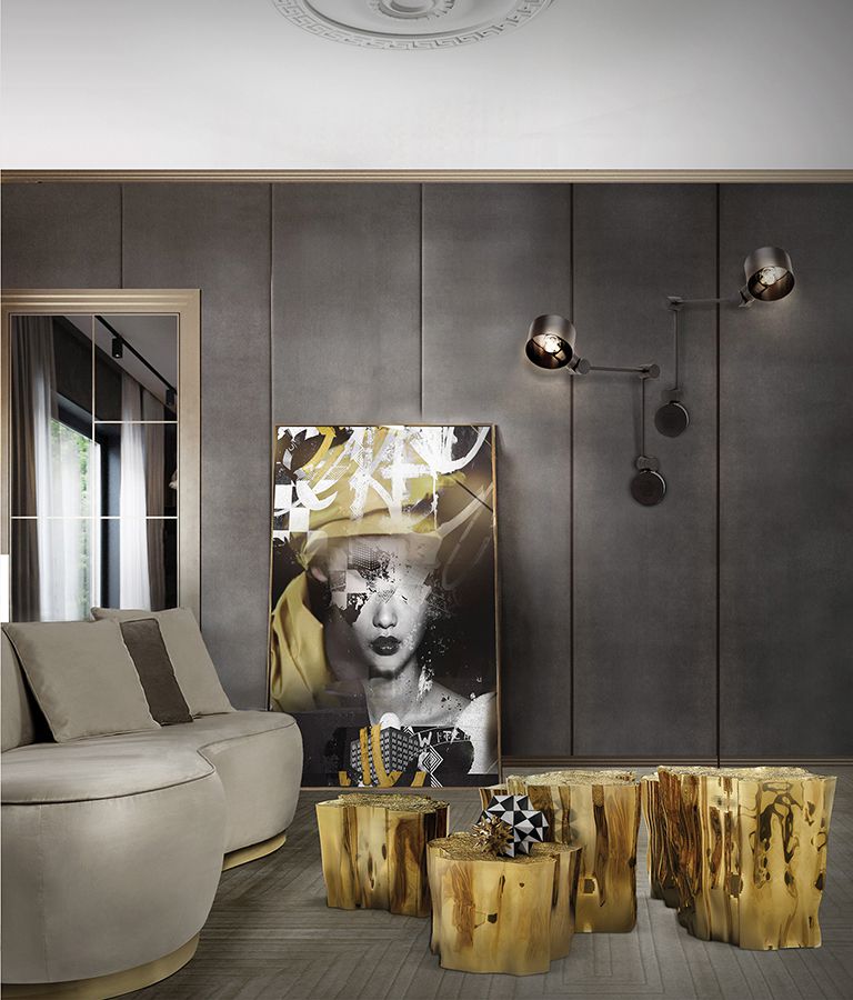Eden Series Walnut Contemporary Center Table