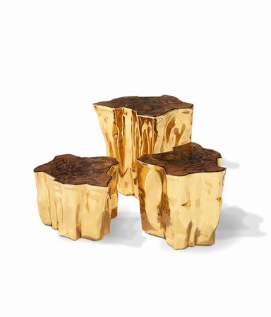 Eden Series Walnut Contemporary Center Table