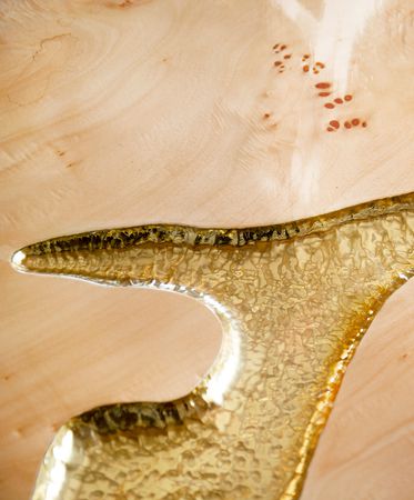 Empire Poplar Root Center Table