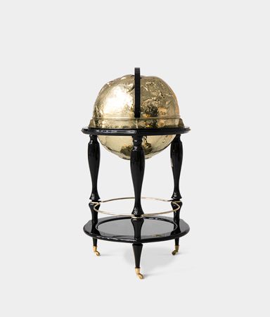 Equator Gold Luxury Bar Cabinet