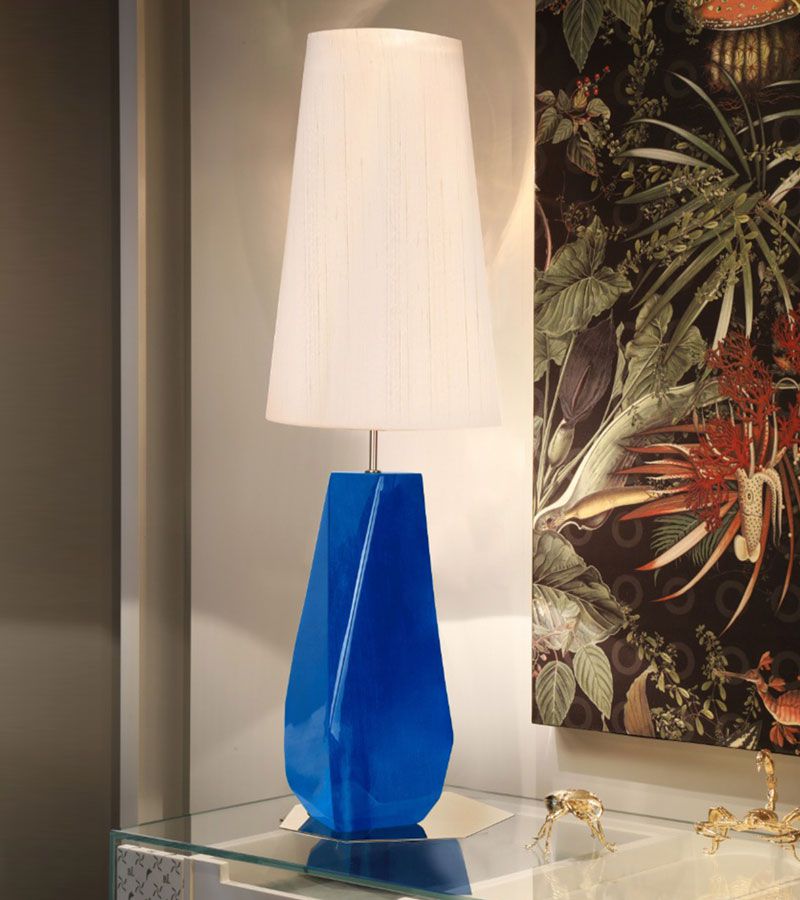 Feel Blue Modern Table Lamp