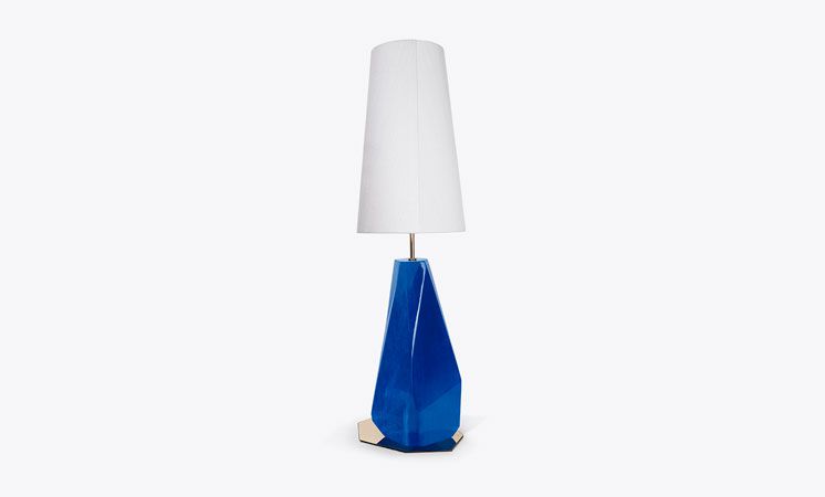 Feel Blue Modern Table Lamp
