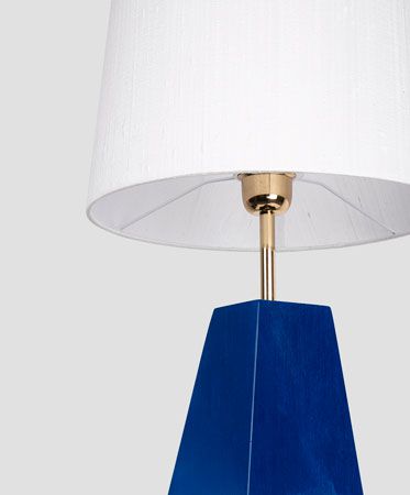Feel Blue Modern Table Lamp