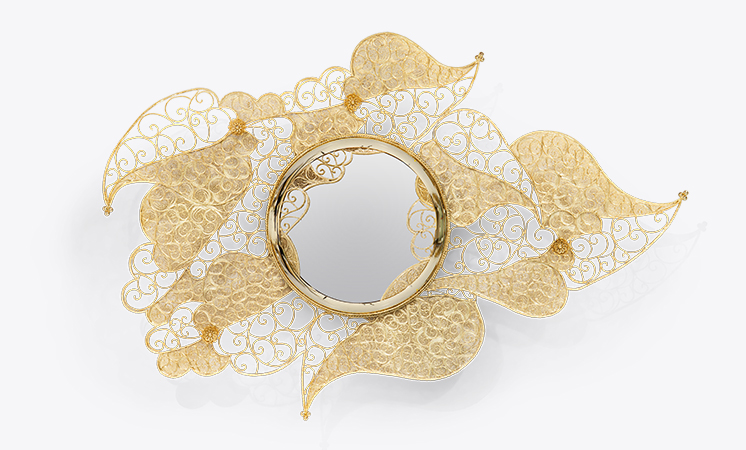 Filigree Handmade Mirror