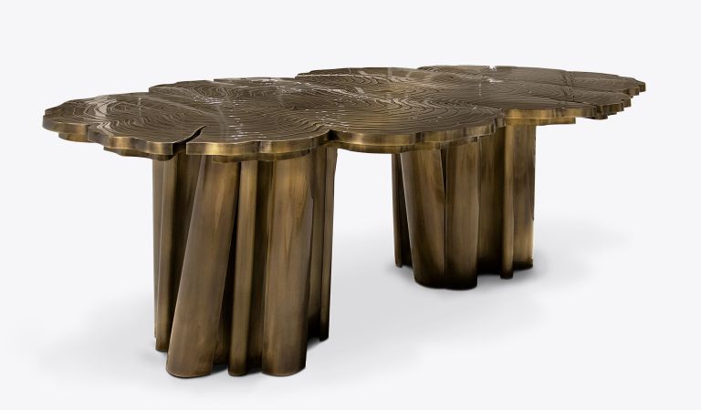 Fortuna Patina Luxury Dining Table