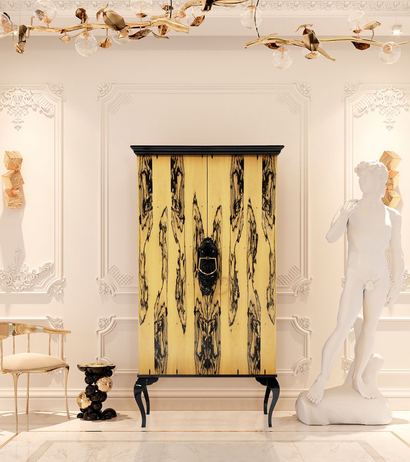Guggenheim Ebony Royal Contemporary Cabinet