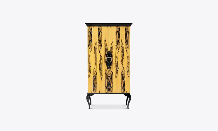 Guggenheim Ebony Royal Contemporary Cabinet