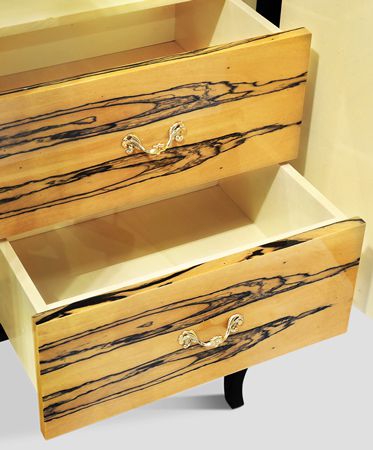 Guggenheim Ebony Royal Contemporary Cabinet