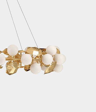 Hera Round I Handmade Lighting Design