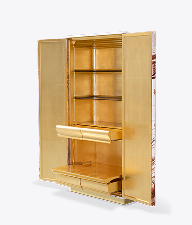 Heritage Sepia Handmade Cabinet