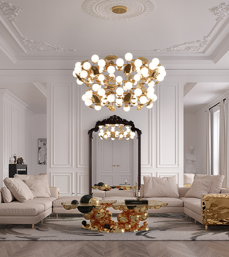 Imperfectio Cream Modern Modular Sofa