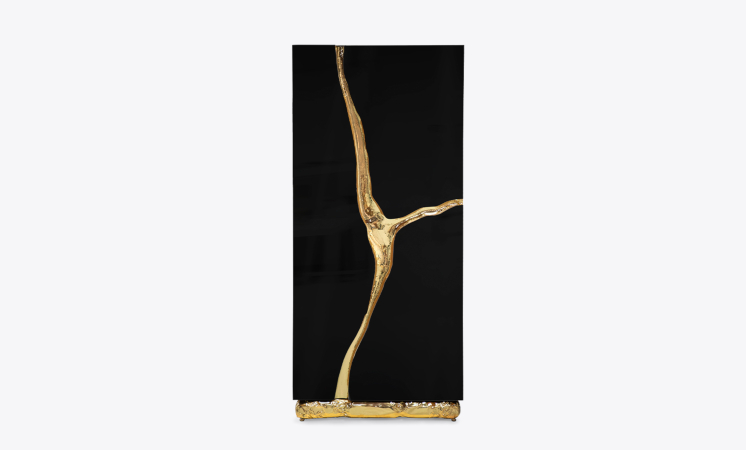 Lapiaz Black Contemporary Cabinet