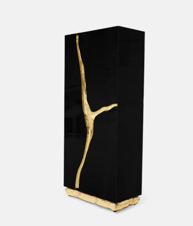 Lapiaz Black Contemporary Cabinet