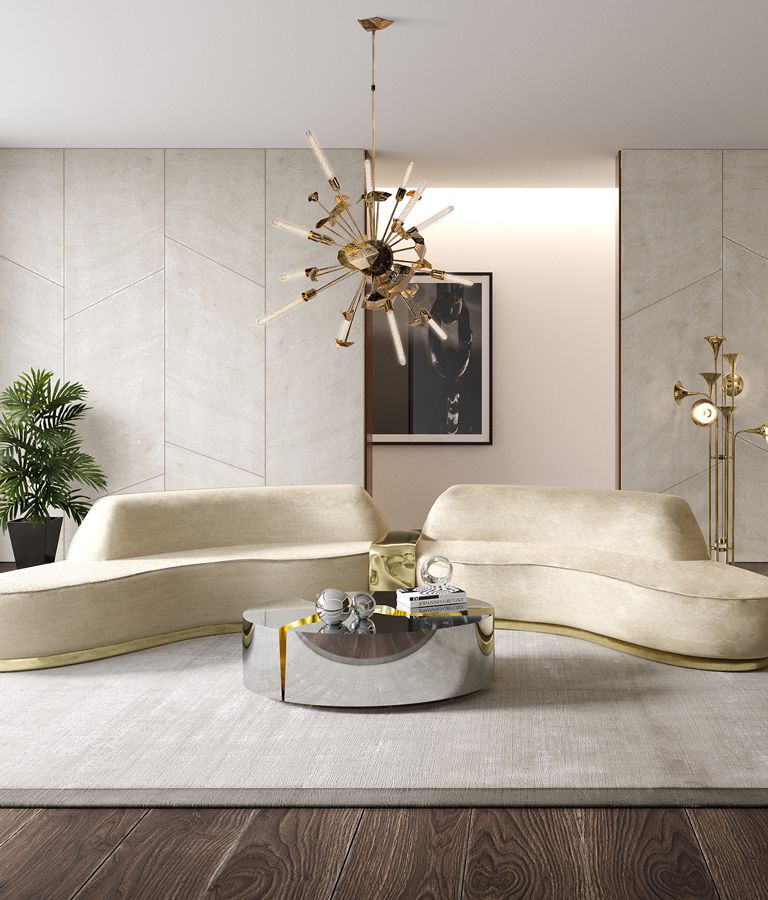 Lapiaz Oval Contemporary Center Table