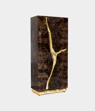 Lapiaz Walnut Contemporary Cabinet