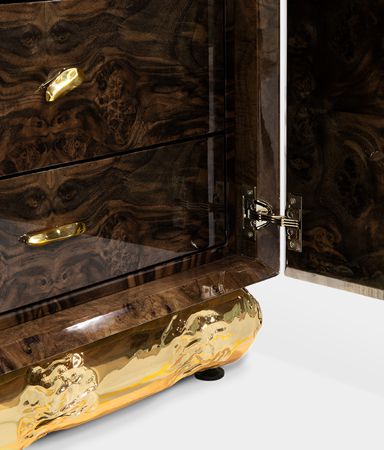 Lapiaz Walnut Contemporary Cabinet