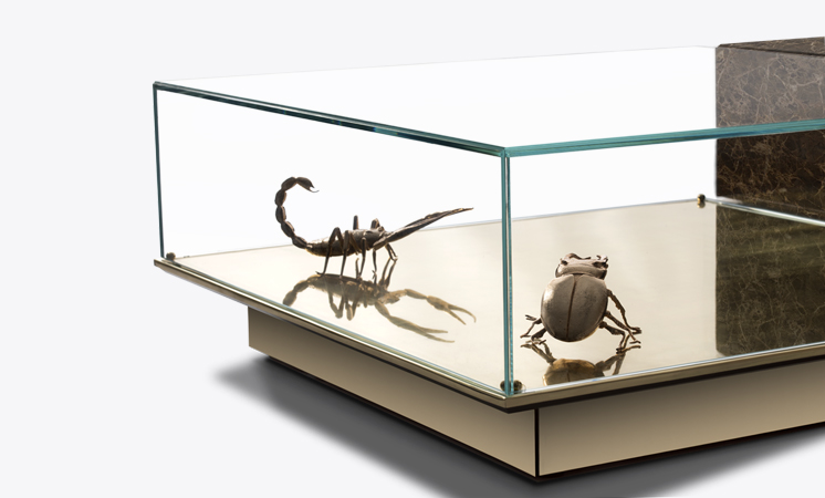 Metamorphosis White Luxury Center Table
