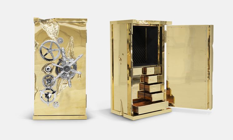 Millionaire Gold Luxury Safe