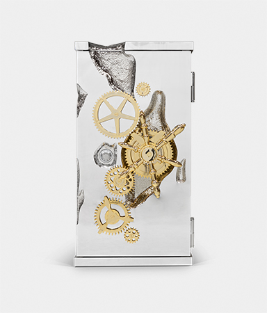 Millionaire Silver Cigar Luxury Safe