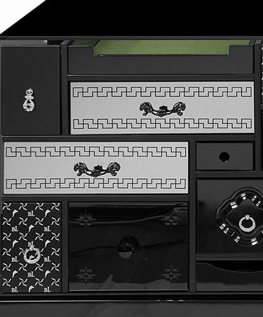 Mondrian Black Sideboard