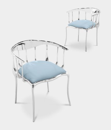 N11 Silver Modern Chair