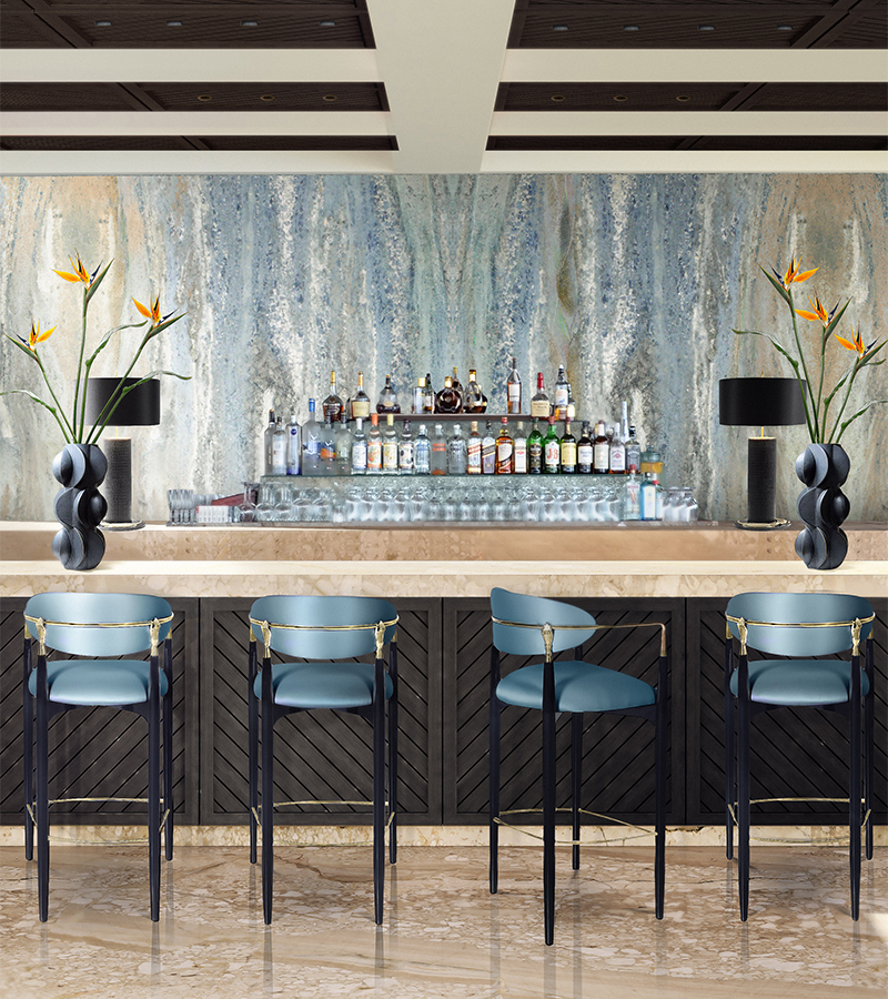 Diamond Emerald Luxury Sideboard