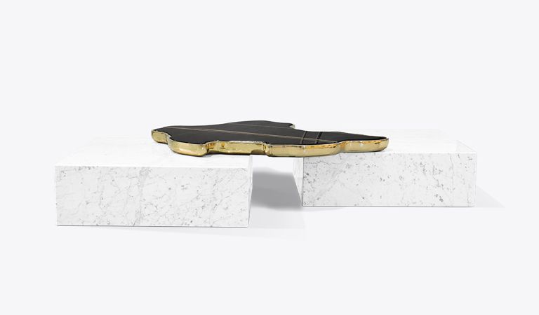 Navarra Black White Center Table