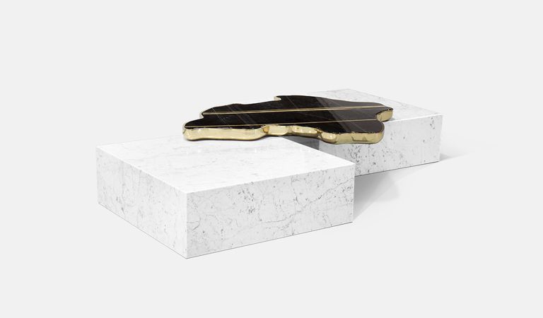 Navarra Black White Center Table