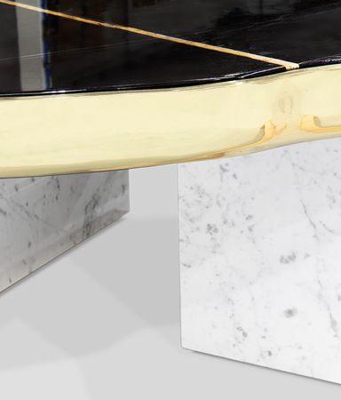 Navarra Black White Center Table