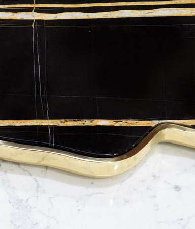 Navarra Black White Center Table