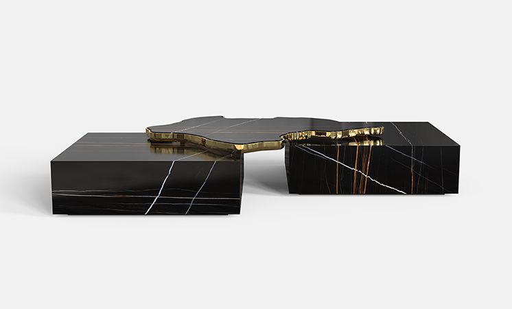 Navarra Sahara Noir Center Table