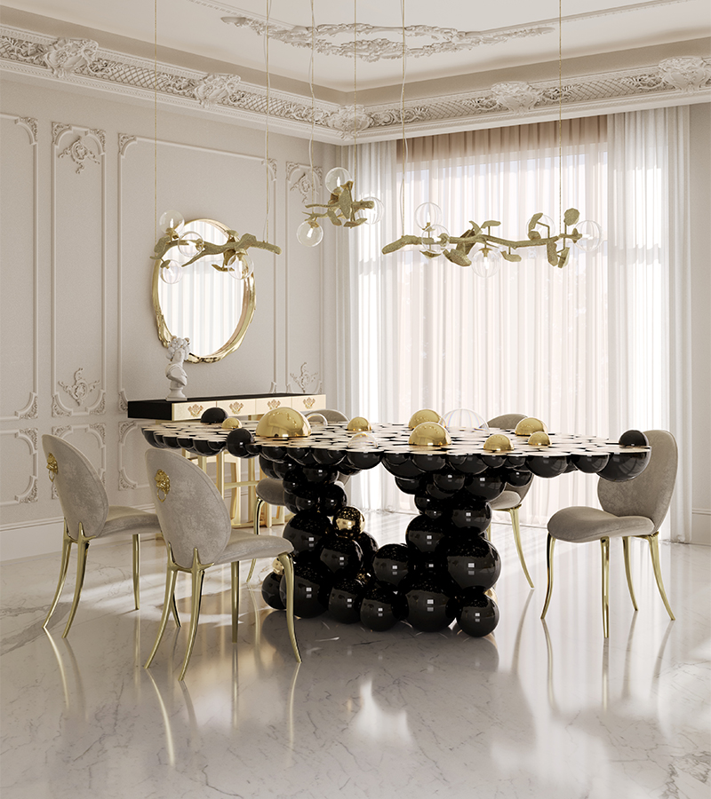 Newton Contemporary Dining Table