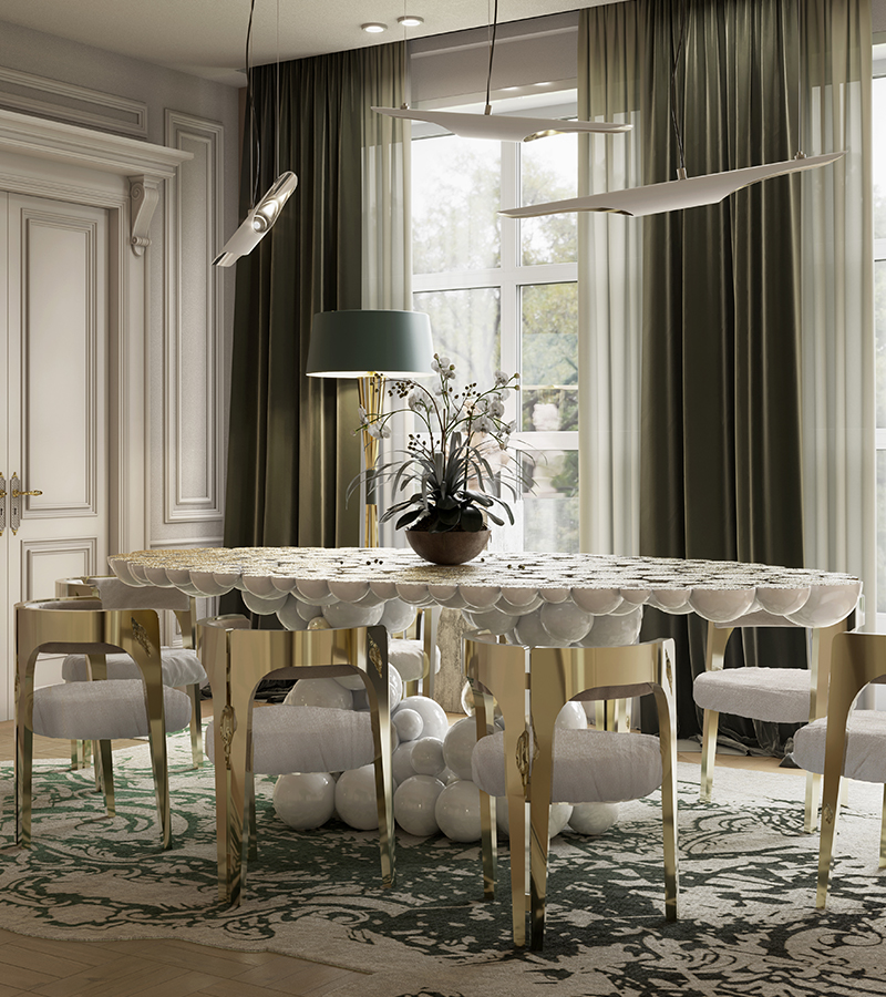Newton Contemporary Dining Table