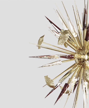 Outburst Rosso Chandelier