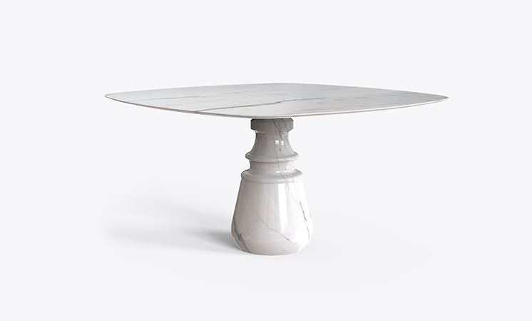 Pietra Round Contemporary Dining Table