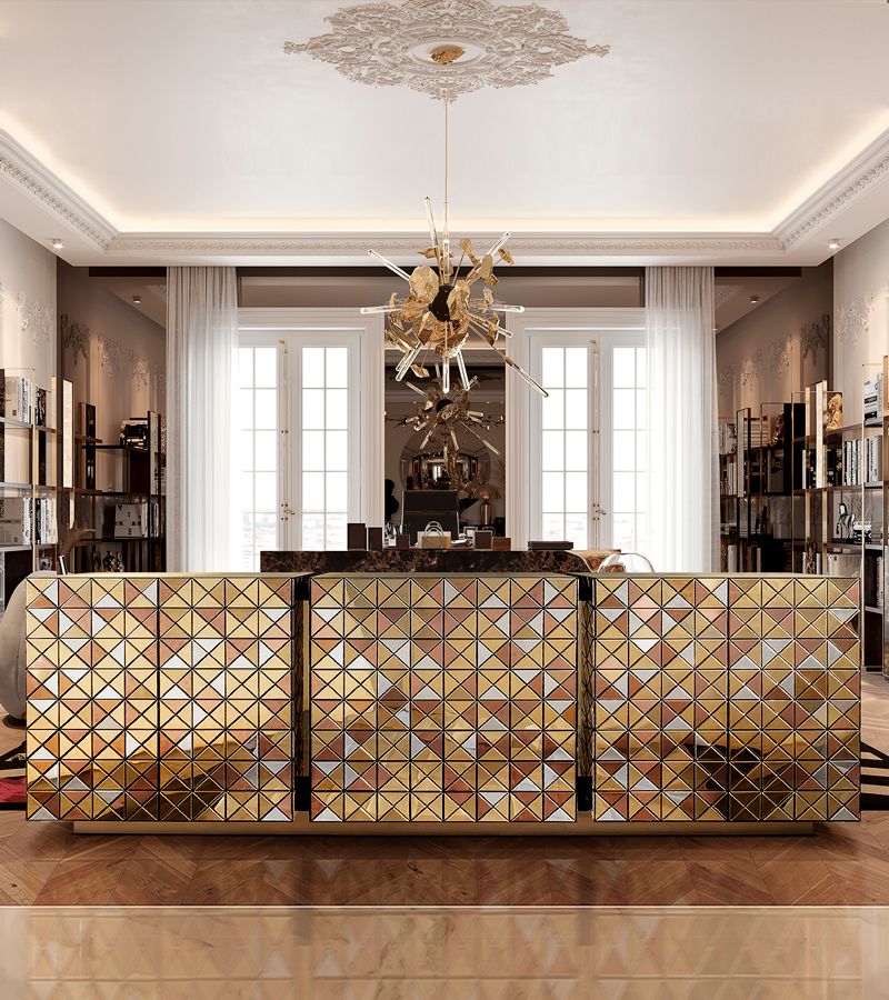 Pixel Anodized Luxury Sideboard