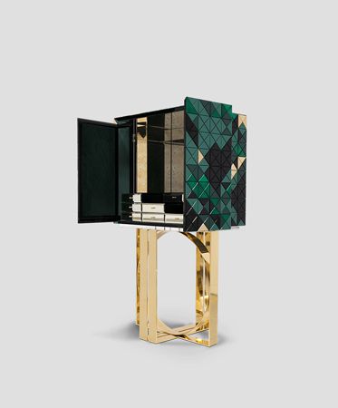Pixel Green  Luxury Cabinet