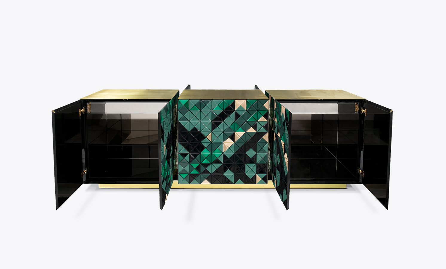 Pixel Green Luxury Sideboard