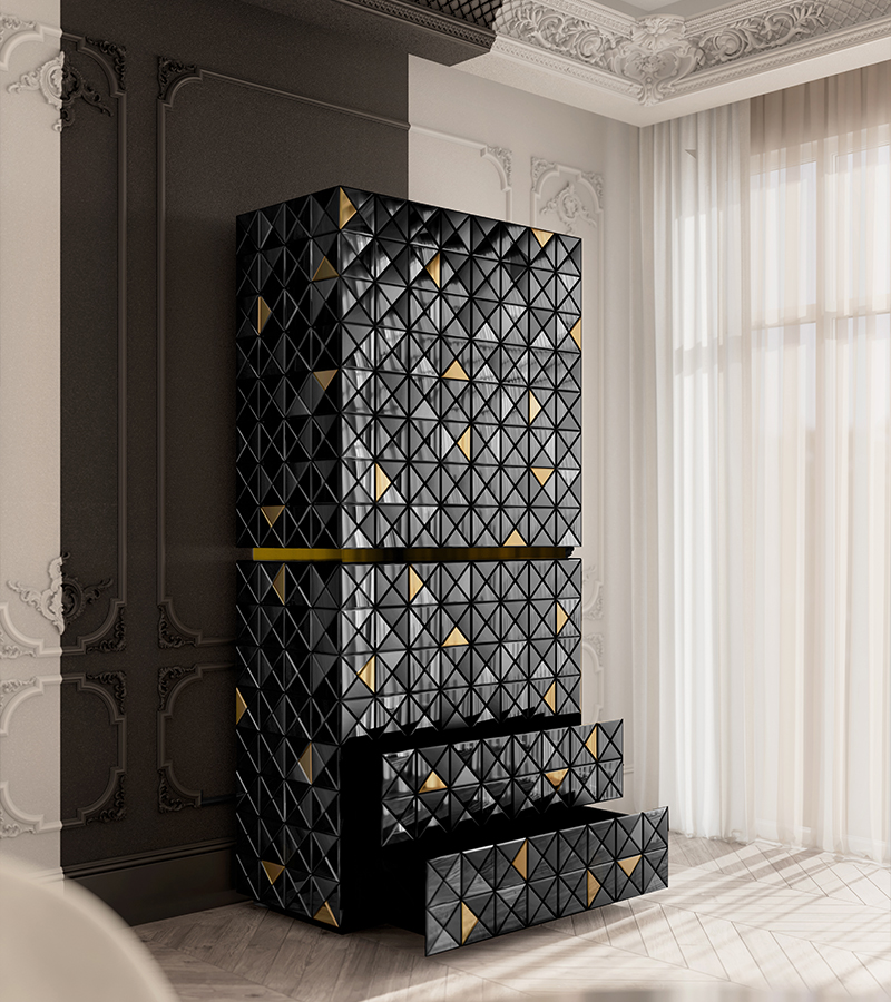 Pixel Green  Luxury Cabinet