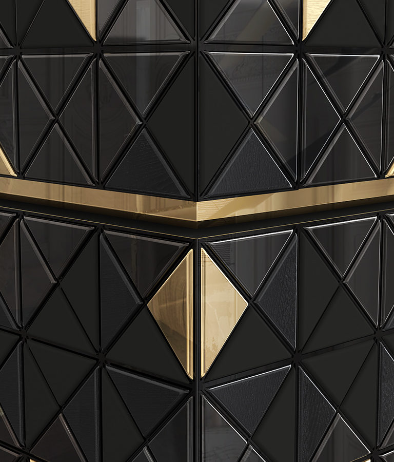 Pixel Green  Luxury Cabinet
