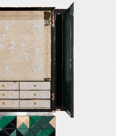Pixel Green  Luxury Cabinet