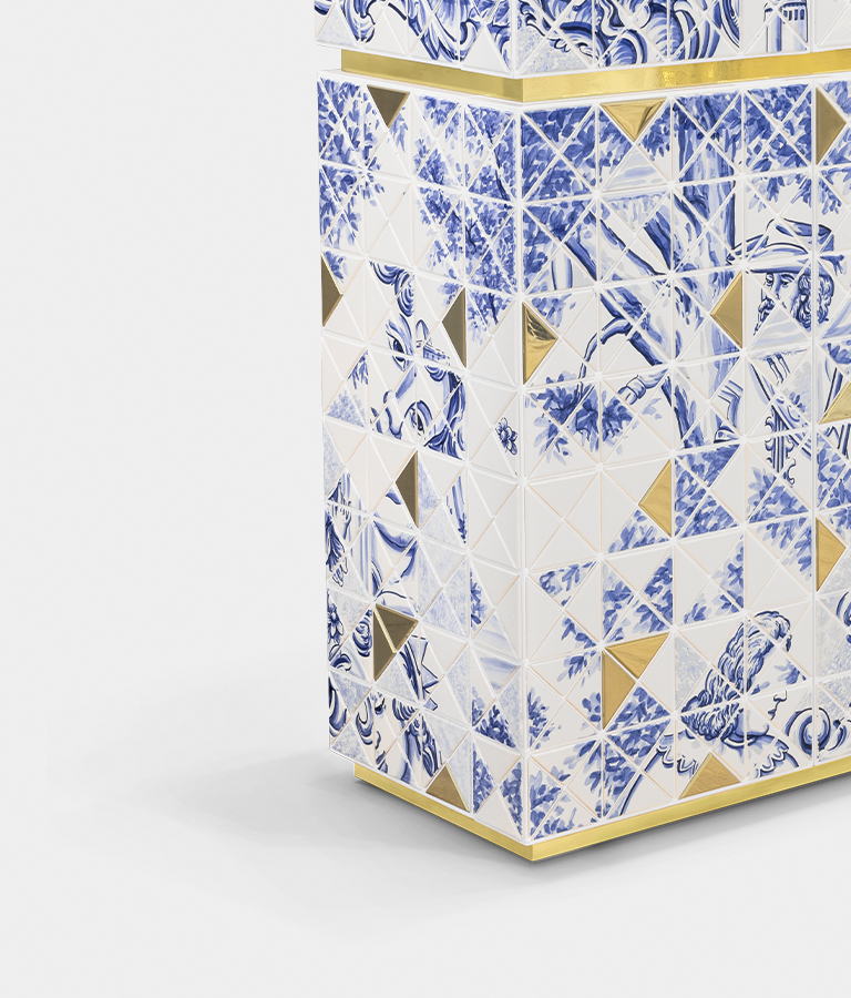 Pixel Green  Luxury Cabinet