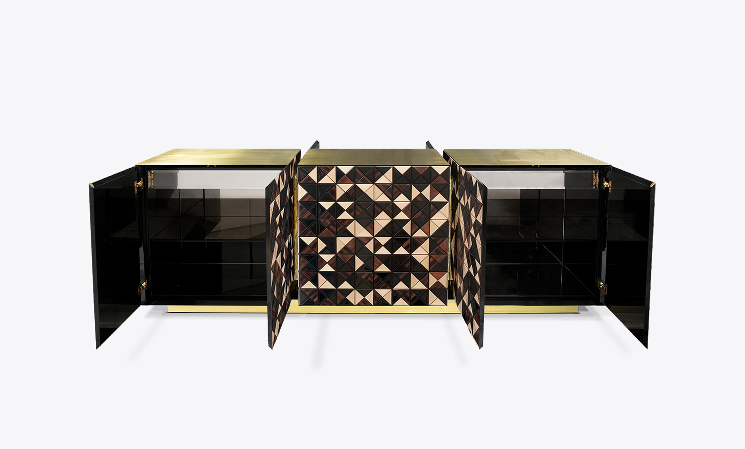 Pixel Walnut Luxury Sideboard