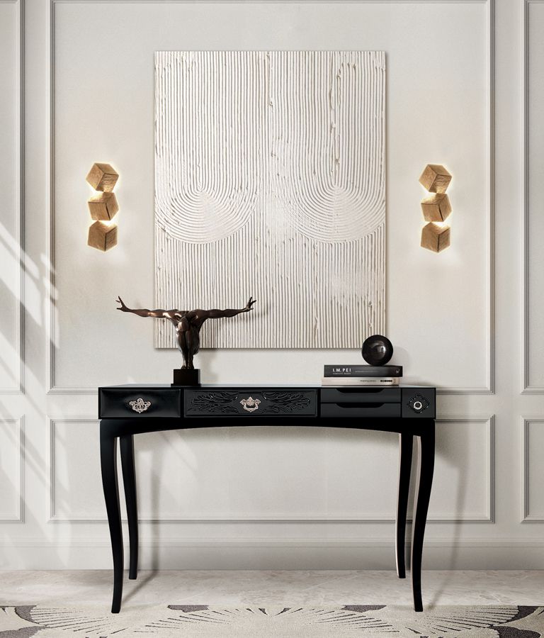 Soho White Eclectic Console